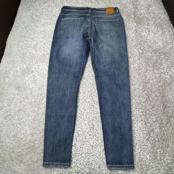 DU/ER Performance Denim Skinny Jean Aged Light Stone Wash 29x26 - Picture 3 of 12